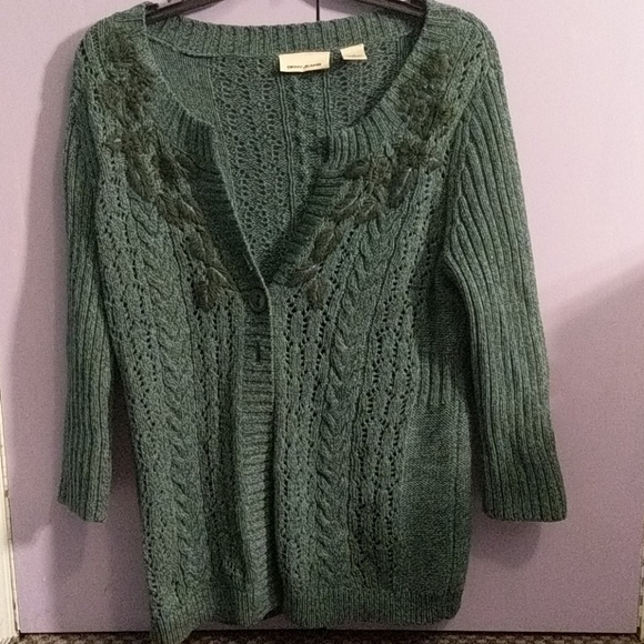 DKNY cardigan 💚 - Picture 2 of 8